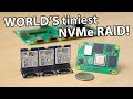 I built the world's TINIEST NVMe SSD RAID array!