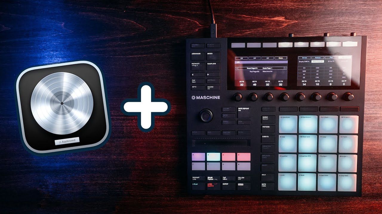 How To Use Maschine In Logic Pro Ultimate Tutorial - YouTube