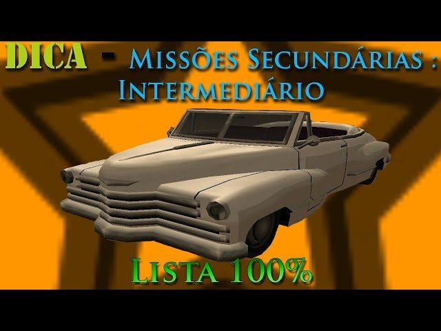 Missões secundárias do GTA San Andreas