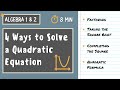 Quadratic Equations Quiz