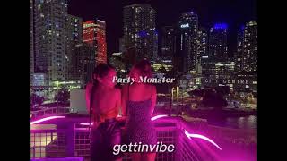 the weekend - party monster (sped up) electric guitar version Resimi