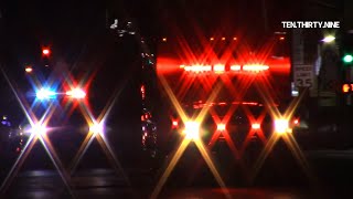 LAPD PATROL UNIT AND RESCUE 13 RESPONDING TRANSPORTING CODE 3