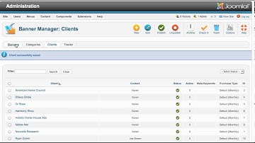 How to load a banner ad into Joomla 2.5