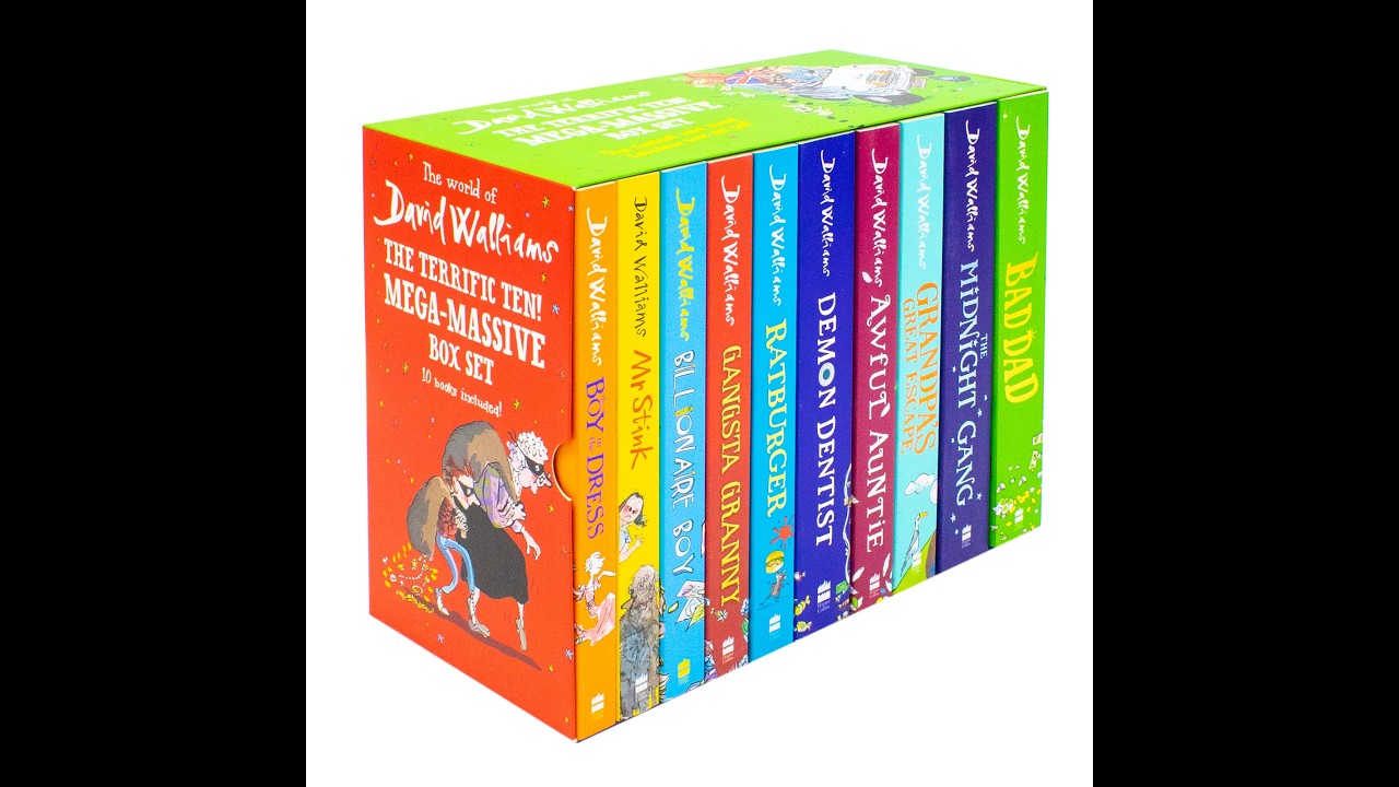 The World Of David Walliams Terrific Ten 10 Books Collection Box Set