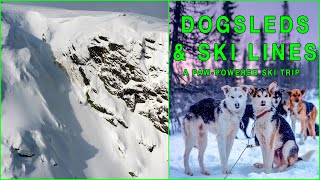 DOGSLEDS AND SKI LINES IN SWEDEN - Lovisa ski vlog #7