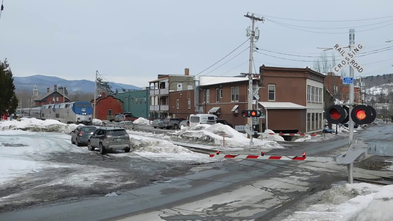 Amtrak Vermonter Randolph YouTube