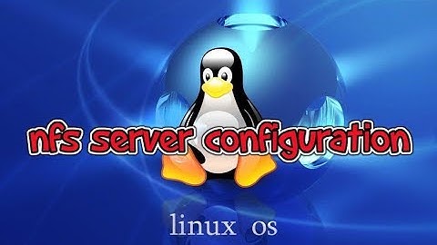 configure nfs server_video40