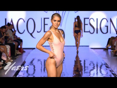 Jacque Design Swimwear Fashion Show SS2020 Miami Swim Week 2019 Full Art Hearts Fashion