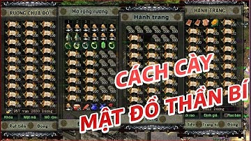 Chia Sẽ Cách Cày Mật Đồ Thần Bì Số Lượng Lớn Để Phục Vụ Event Game Võ Lâm Chính Tông