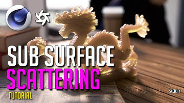 Cinema 4D Tutorial - Realistic Subsurface Scattering (Octane)