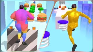 Muscle Run 3D👳🏼‍♂️🏑🥊🏋️‍♀️🍻New Gameplay - Android, ios - All levels walk-through screenshot 5