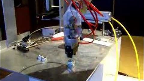 robot controlled by emc2 (linuxcnc)