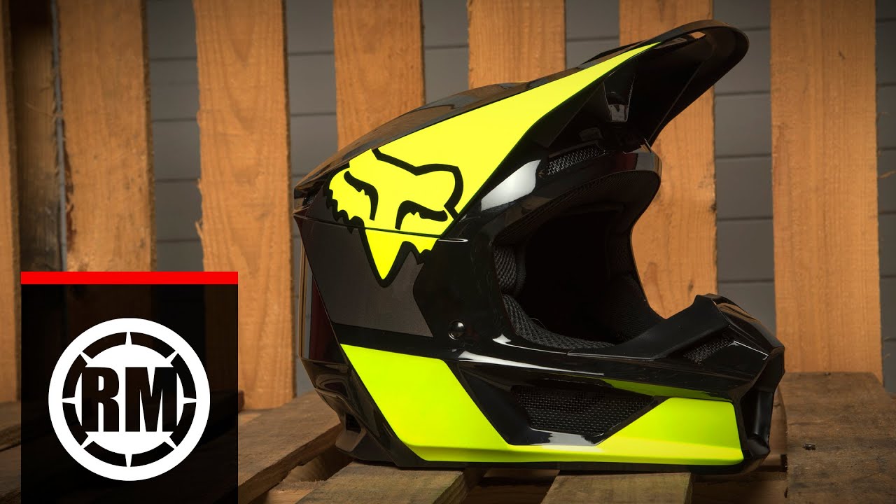 FOX V1 Matte Casque Motocross