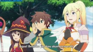 Scene Kocak Anime Kono Subarashii Sekai Ni Shukufuku Wo Episode 5 Suble Indonesia