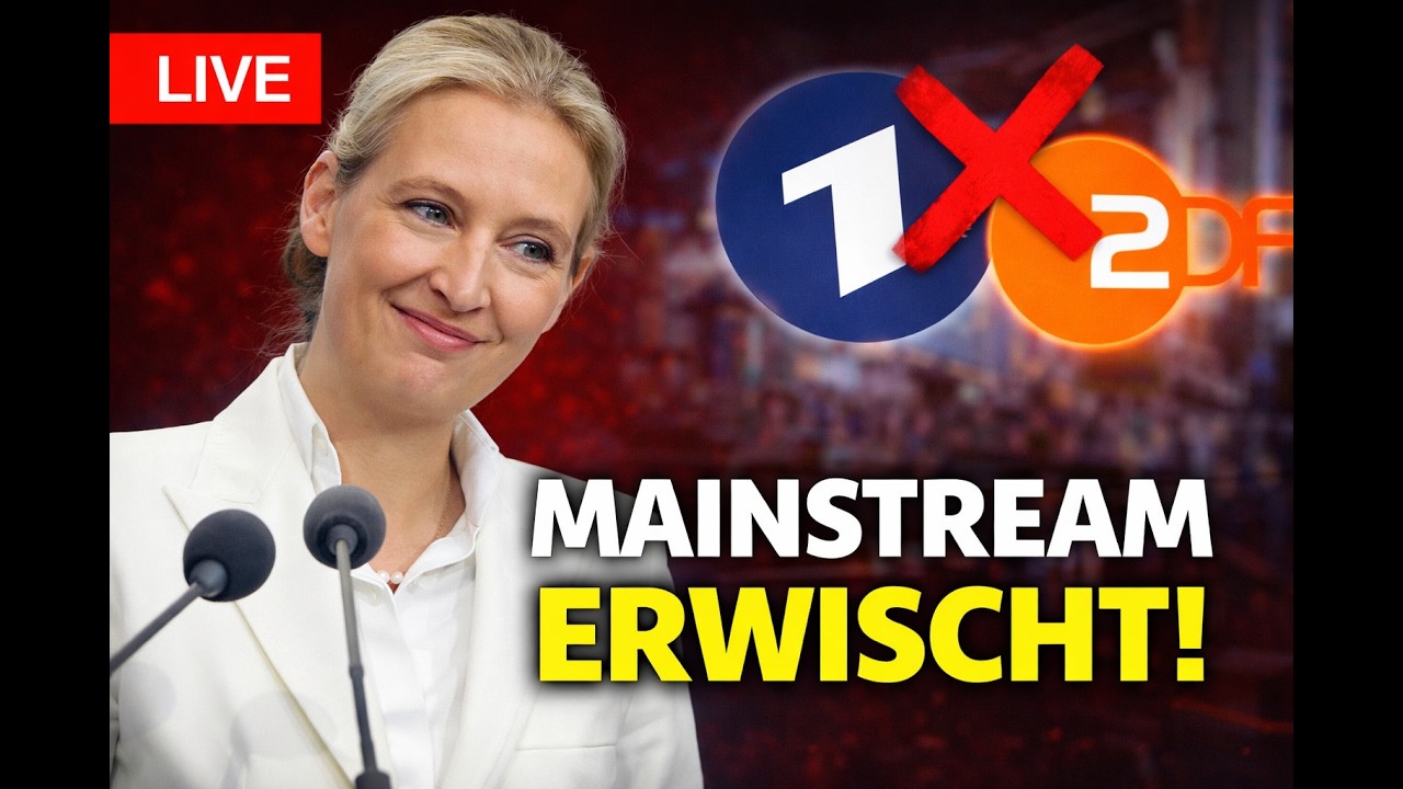 Weidel kontert ZDF-Moderatorin live im TV