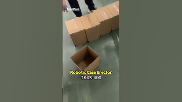 Robotic Case Erector TKXS-400 | SelectPack #machine #selectpack #manufacturing