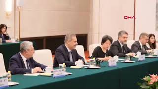 Bakan Fidan Çinde Temaslarda Bulundu
