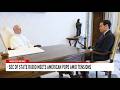 Marco Rubio Holds Talks with Pope Leo as U.S.-Vatican Tensions Surface