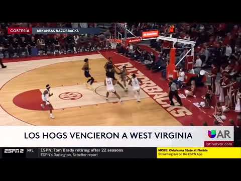 Los Hogs vencieron a West Virginia