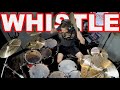 WHISTLE - DRUM COVER - FLO RIDA - Throwback Cover on Pearl Export