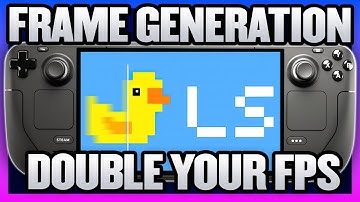 The Lossless Scaling Frame Generation Plugin Has Officially Launched For The Steam Deck! X2 Your FPS