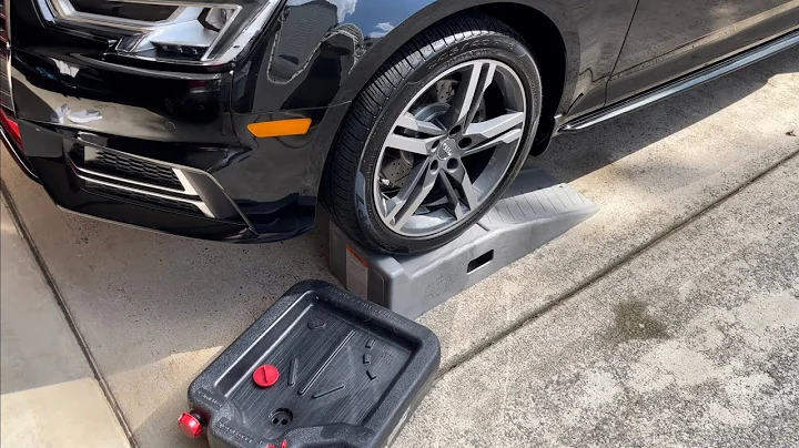 2018 Audi A4 Ultra Non-Quattro 2.0 - Changing the Oil in My Sons Car