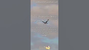 بعض الآيات من سورة النبأ بصوت الشيخ ياسر الدوسري _ اللهم أحسن خاتمتنا يا رب العالمين 😍
