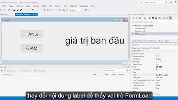 Tự học Visual Basic cùng TiTiEch: tăng - giảm giá trị biến