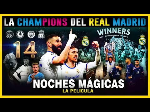 🏆 Las Noches Mágicas del  REAL MADRID 💙 LA MEJOR PELÍCULA 💙 Mejores Remontadas del Real Madrid UCL