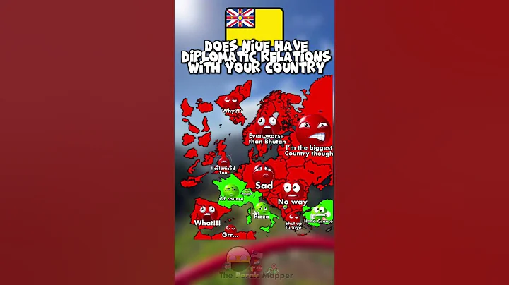 Does Niue have diplomatic relations with your country #europe #mapping #mapper #geography #history