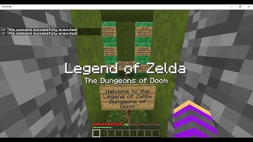 The Legend Of Zelda Dungeons Of Doom mc part 1
