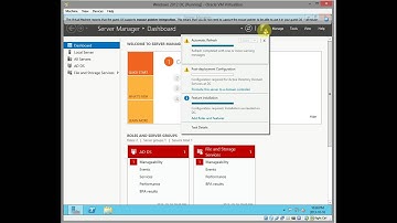 Promoting a Windows 2012 server to a Domain Controller