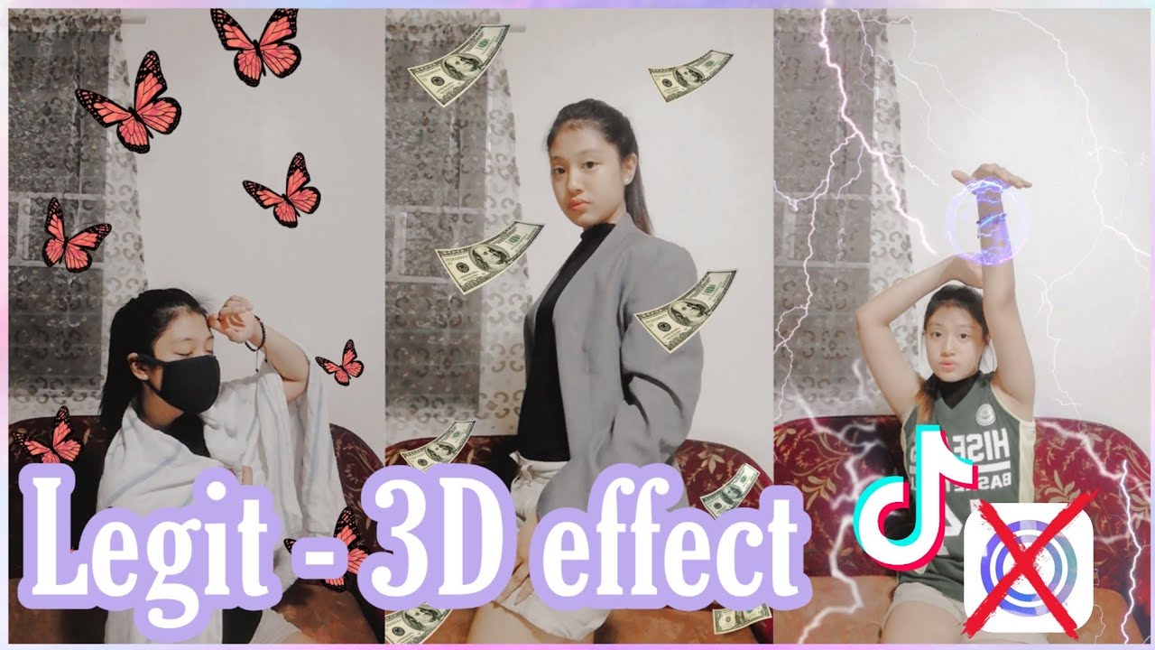 Tutorial: How to edit 3D picture TikTok trend I'm legit 2020 | OSH