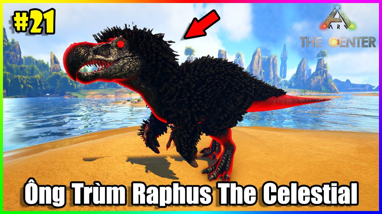 ARK: The Center #21 - Triệu Hồi Boss Khủng Raphus The Celestial Màu Đen ...