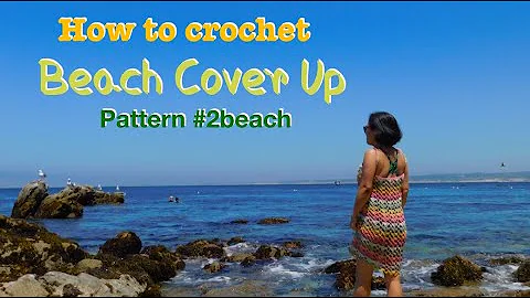 Easy Crochet Pattern for Beach Cover Up