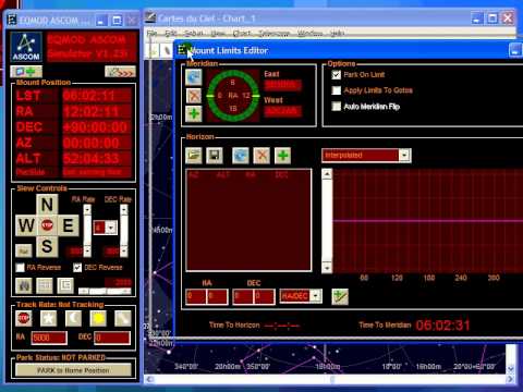 EQASCOM: Limits Part 1 - Meridian limits