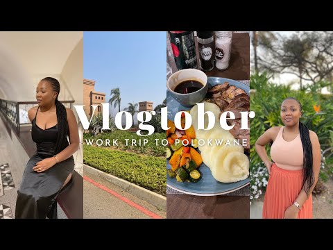 VLOGTOBER Episode 1: Let’s Travel to Limpopo | Work Trip Vlog | Polokwane | #vlogtober | SA Youtuber