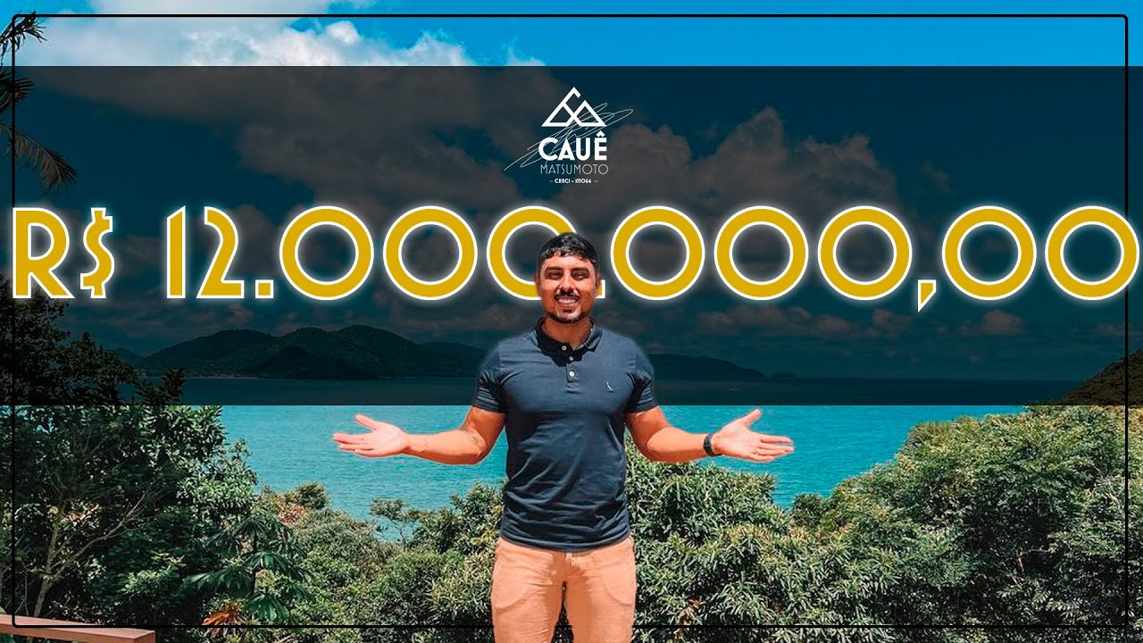 Casa com vista maravilhosa do mar em Ubatuba | Vídeo de Apresentação | Propriedade 110