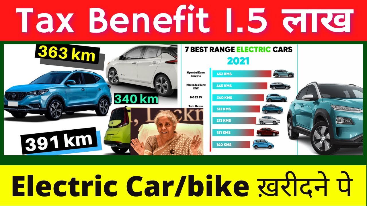 Tax Benefit on Electric Vehicle Purchase Upto 1.5 Lakh Section 80EEB