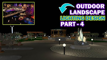 HOW TO CREATE OUTDOOR LANDSCAPE LIGHTING DESIGN STEP BY STEP DIALUX EVO PART - 4