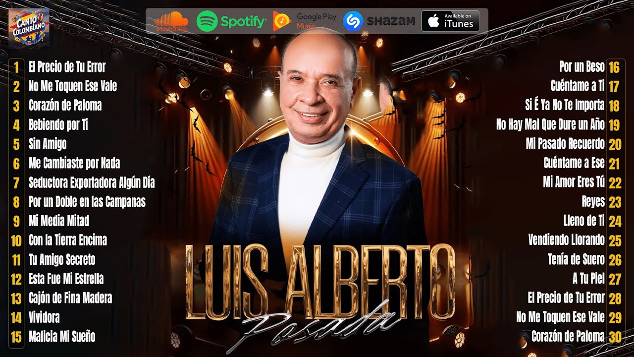 LUIS ALBERTO POSADA ▶️ MIX 2025 🔥 SUS GRANDES ÉXITOS | Música Popular Colombiana