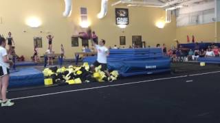 Lauren Thomas 2020, GK Level 10, 2016, Floor double layout into pit