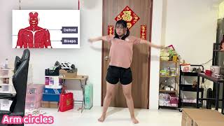 [NO MUSIC VERSION] Simple Warm up and Stretching before Dance