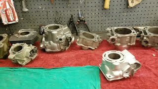 1:11 CYLINDERS. Nickel Plated Nikasil. Cast Iron Sleeve. Boring. Pistons. 2 & 4 Stroke MX Dirt Bikes