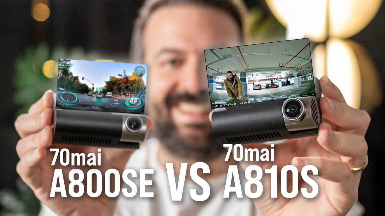 70mai A810S 4K HDR car camera 24/7 security - Differences from