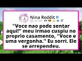 Voce NÃO Pode Sentar Aqui Meu Irmao Cuspiu No PRÓPRIO Casamento Voce E Uma VERGONHA Eu Voce NÃO Pode Sentar Aqui Meu Irmao Cuspiu No PRÓPRIO Casamento Voce E Uma VERGONHA Eu