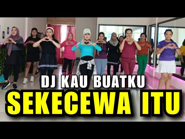 DJ KAU BUATKU SEKECEWA ITU TIKTOK VIRAL ZUMBA SENAM KREASI CHOREO ZIN  SHANTY class=