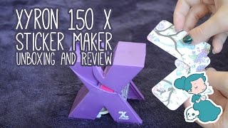 Xyron 150 X Sticker Maker Unboxing and Review