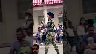 BSF 🇮🇳 girls parade 😱 status 😎 #army #bsf #shorts #viral #youtubeshorts