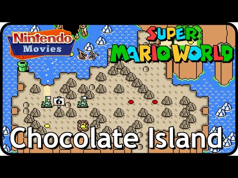 Super Mario World - World 6: Chocolate Island (Multiplayer Walkthrough,  All Exits)